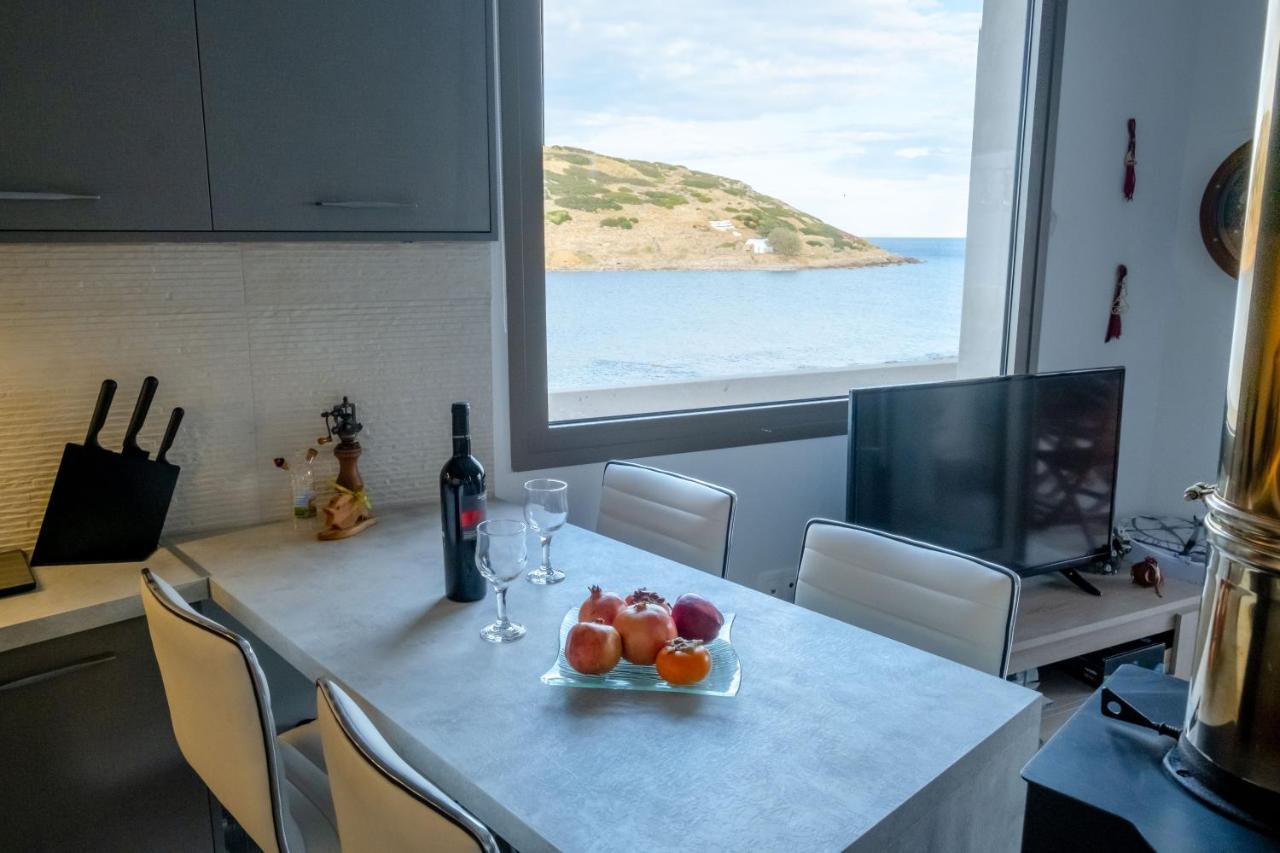 Apartament Seaside Flat With Hydromassage Mochlos Zewnętrze zdjęcie